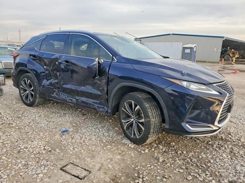 2021 Lexus RX, VIN 2T2HZMAA9MC189262. Фото 4 из 6 с аукциона Copart. Каталог авто из США OpenDataCar.