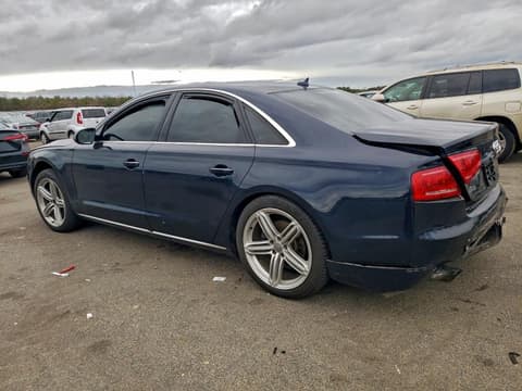 2013 Audi A8 Quattro, VIN WAUAGAFD5DN001490. Zdjęcie 2 z 6 z aukcji Copart. Katalog aut z USA OpenDataCar.