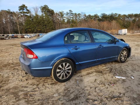 2009 Honda Civic, VIN 2HGFA16869H328396. Фото 3 з 6 з аукціону Copart. Каталог авто зі США OpenDataCar.