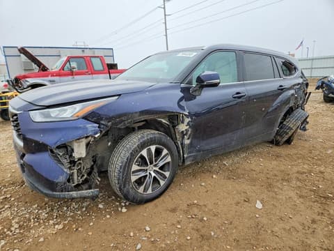 2020 Toyota Highlander, VIN 5TDHZRBH7LS520021. Фото 1 из 6 с аукциона Copart. Каталог авто из США OpenDataCar.