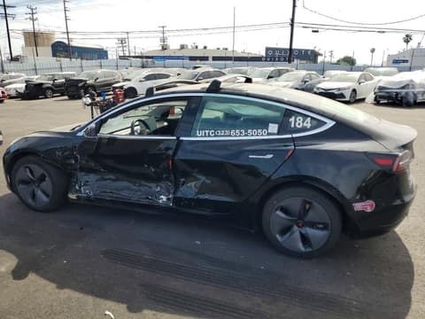2020 Tesla Model 3, VIN 5YJ3E1EA2LF606475. Фото 2 з 6 з аукціону Copart. Каталог авто зі США OpenDataCar.