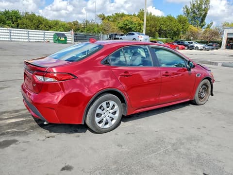 2022 Toyota Corolla, VIN 5YFEPMAE6NP323520. Фото 3 з 6 з аукціону Copart. Каталог авто зі США OpenDataCar.