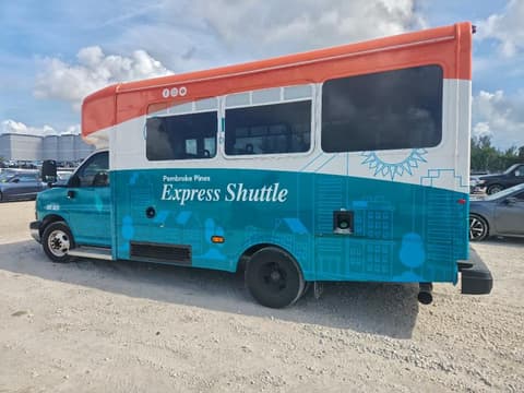 2014 Chevrolet Express 4500, VIN 1GB6G5BL9E1201346. Фото 2 з 6 з аукціону Copart. Каталог авто зі США OpenDataCar.