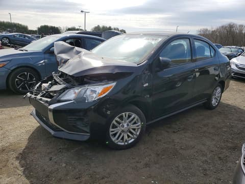 2022 Mitsubishi Mirage, VIN ML32FUFJ6NHF02749. Фото 1 з 6 з аукціону Copart. Каталог авто зі США OpenDataCar.