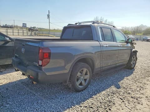 2022 Honda Ridgeline, VIN 5FPYK3F70NB021532. Фото 3 з 6 з аукціону Copart. Каталог авто зі США OpenDataCar.