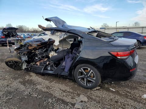 2025 Nissan Sentra, VIN 3N1AB8CV8SY379006. Фото 2 з 6 з аукціону Copart. Каталог авто зі США OpenDataCar.