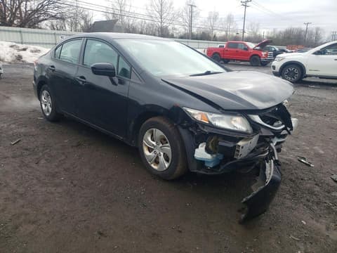 2014 Honda Civic, VIN 2HGFB2F53EH544662. Фото 4 з 6 з аукціону Copart. Каталог авто зі США OpenDataCar.