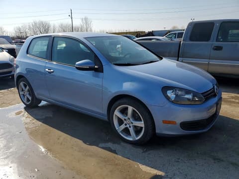 2010 Volkswagen Golf, VIN WVWBB7AJ3AW310273. Photo 4 of 6 from Copart auction. OpenDataCar US salvage catalog.