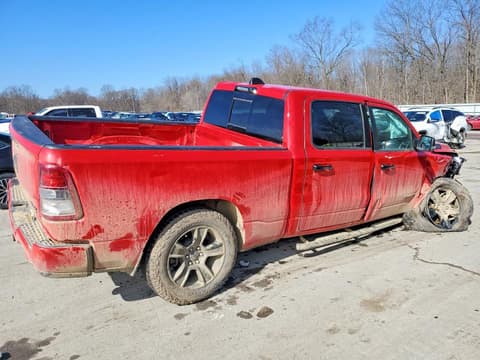 2024 Ram 1500, VIN 1C6SRFMT1RN186063. Фото 3 з 6 з аукціону Copart. Каталог авто зі США OpenDataCar.