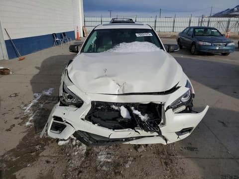 2021 Infiniti Q50, VIN JN1EV7BRXMM754536. Фото 5 з 6 з аукціону Copart. Каталог авто зі США OpenDataCar.