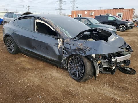 2025 Tesla Model 3, VIN 5YJ3E1EA6SF020764. Фото 4 з 6 з аукціону Copart. Каталог авто зі США OpenDataCar.