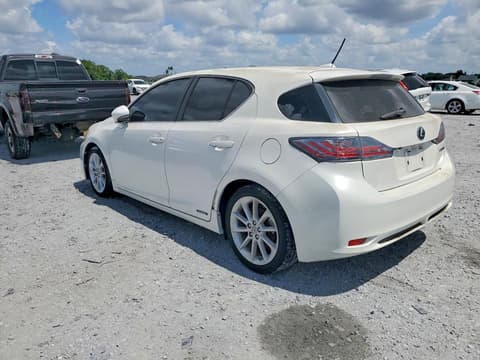 2012 Lexus CT 200h, VIN JTHKD5BH4C2071674. Фото 2 з 6 з аукціону Copart. Каталог авто зі США OpenDataCar.