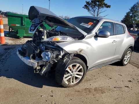 2012 Nissan Juke, VIN JN8AF5MVXCT111992. Photo 1 of 6 from Copart auction. OpenDataCar US salvage catalog.