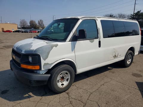 2011 Chevrolet Express 2500, VIN 1GAWGPFA3B1162645. Фото 1 з 6 з аукціону Copart. Каталог авто зі США OpenDataCar.