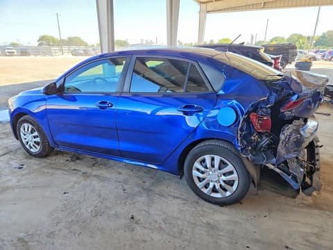 2019 Kia Rio, VIN 3KPA24ABXKE242262. Photo 2 of 6 from Copart auction. OpenDataCar US salvage catalog.