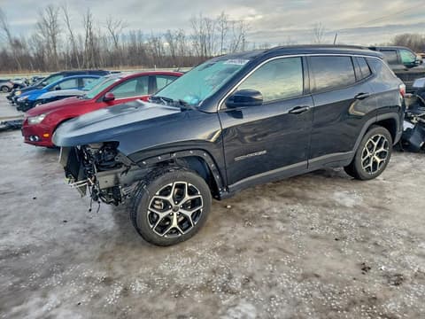 2025 Jeep Compass, VIN 3C4NJDCN6ST504771. Фото 1 з 6 з аукціону Copart. Каталог авто зі США OpenDataCar.