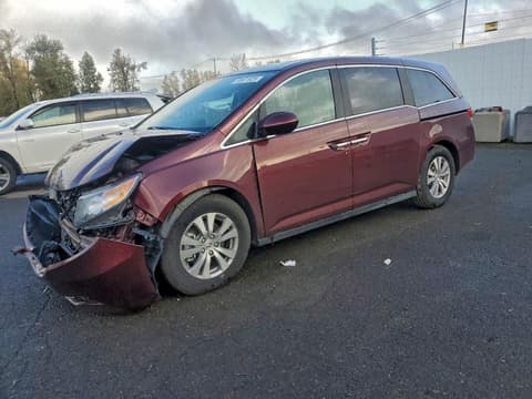 2017 Honda Odyssey, VIN 5FNRL5H66HB014065. Фото 1 з 6 з аукціону Copart. Каталог авто зі США OpenDataCar.