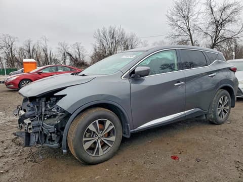 2019 Nissan Murano, VIN 5N1AZ2MS9KN121239. Фото 1 з 6 з аукціону Copart. Каталог авто зі США OpenDataCar.