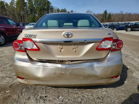 2011 Toyota Corolla, VIN 2T1BU4EE9BC682457. Фото 6 з 6 з аукціону Copart. Каталог авто зі США OpenDataCar.