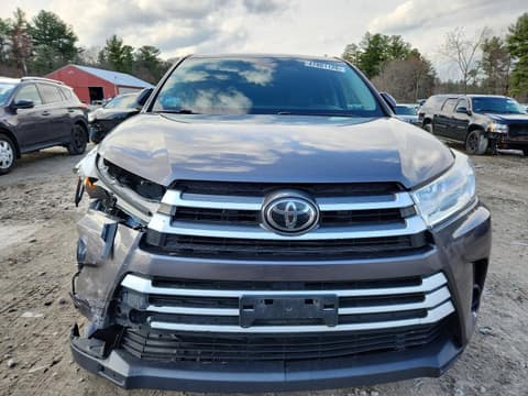 2017 Toyota Highlander, VIN 5TDZARFH9HS024649. Фото 5 з 6 з аукціону Copart. Каталог авто зі США OpenDataCar.