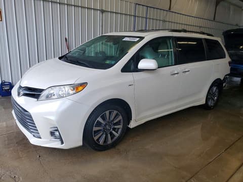 2020 Toyota Sienna, VIN 5TDDZ3DC6LS237106. Фото 1 з 6 з аукціону Copart. Каталог авто зі США OpenDataCar.