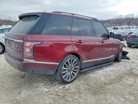 2016 Land rover Range Rover, VIN SALGS2EF1GA305070. Фото 3 з 6 з аукціону Copart. Каталог авто зі США OpenDataCar.