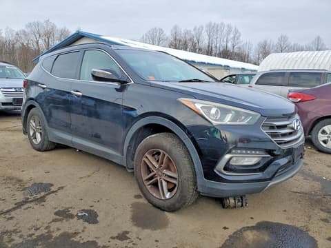 2017 Hyundai Santa Fe, VIN 5XYZUDLB1HG458233. Zdjęcie 4 z 6 z aukcji Copart. Katalog aut z USA OpenDataCar.