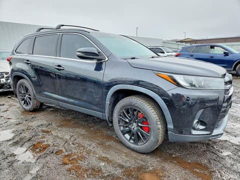 2019 Toyota Highlander, VIN 5TDJZRFH7KS611770. Фото 4 з 6 з аукціону Copart. Каталог авто зі США OpenDataCar.