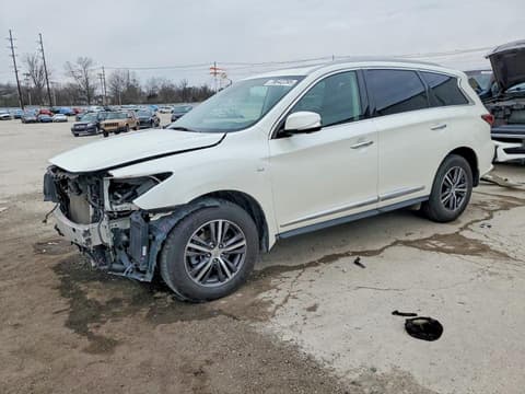 2019 Infiniti QX60, VIN 5N1DL0MM6KC526362. Photo 1 of 6 from Copart auction. OpenDataCar US salvage catalog.