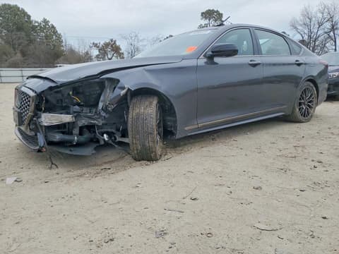 2018 Genesis G80, VIN KMHGN4JB3JU231505. Фото 1 з 6 з аукціону Copart. Каталог авто зі США OpenDataCar.