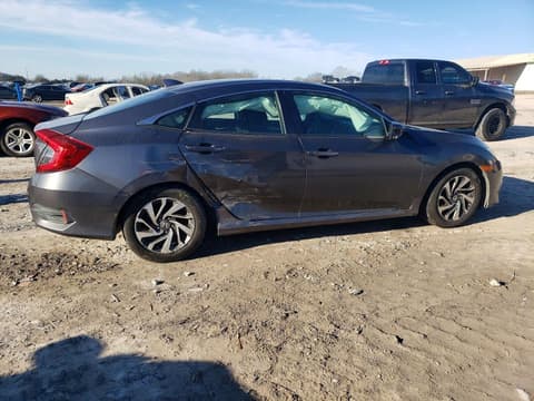 2017 Honda Civic, VIN 19XFC2F72HE202875. Фото 3 з 6 з аукціону Copart. Каталог авто зі США OpenDataCar.