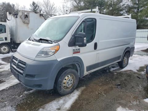 2017 Ram ProMaster 1500, VIN 3C6TRVAG7HE536398. Фото 1 из 6 с аукциона Copart. Каталог авто из США OpenDataCar.