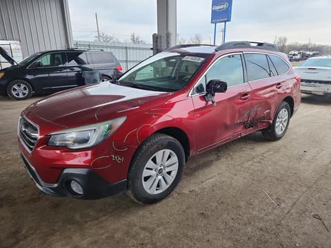 2019 Subaru Outback, VIN 4S4BSAFC2K3317673. Фото 1 з 6 з аукціону Copart. Каталог авто зі США OpenDataCar.