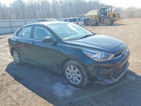 2021 Kia Rio, VIN 3KPA24AD3ME398034. Фото 4 з 6 з аукціону Copart. Каталог авто зі США OpenDataCar.