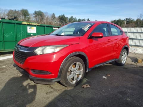2016 Honda HR-V, VIN 3CZRU5H33GM726458. Фото 1 з 6 з аукціону Copart. Каталог авто зі США OpenDataCar.