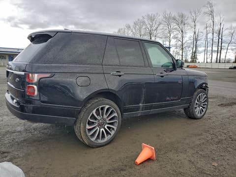 2022 Land rover Range Rover, VIN SALGV2SE7NA461419. Фото 3 з 6 з аукціону Copart. Каталог авто зі США OpenDataCar.