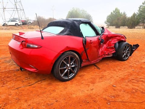 2017 Mazda MX-5 Miata, VIN JM1NDAD79H0124805. Фото 3 з 6 з аукціону Copart. Каталог авто зі США OpenDataCar.