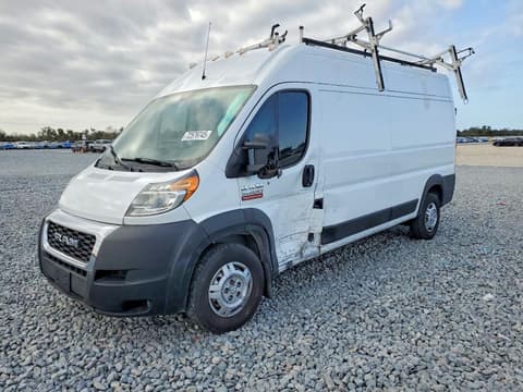 2021 Ram ProMaster 3500, VIN 3C6MRVHG7ME587582. Фото 1 з 6 з аукціону Copart. Каталог авто зі США OpenDataCar.