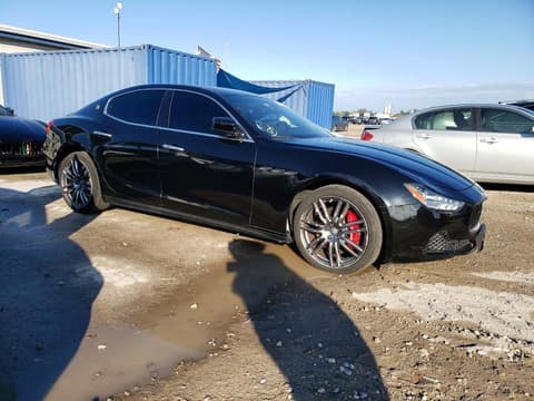2014 Maserati Ghibli, VIN ZAM57RTA8E1101049. Фото 4 з 6 з аукціону Copart. Каталог авто зі США OpenDataCar.