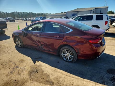 2016 Chrysler 200, VIN 1C3CCCAB1GN107209. Фото 2 з 6 з аукціону Copart. Каталог авто зі США OpenDataCar.