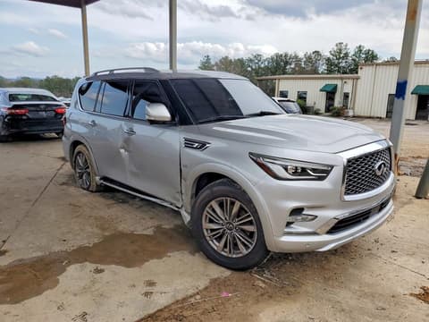 2019 Infiniti QX80, VIN JN8AZ2NF5K9681987. Фото 4 з 6 з аукціону Copart. Каталог авто зі США OpenDataCar.