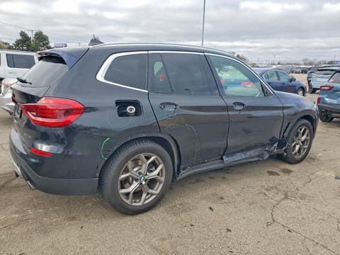 2021 Bmw X3, VIN 5UXTY5C00M9E13960. Фото 3 з 6 з аукціону Copart. Каталог авто зі США OpenDataCar.