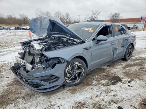 2026 Hyundai Sonata, VIN KMHL64JA1TA525475. Фото 1 з 6 з аукціону Copart. Каталог авто зі США OpenDataCar.