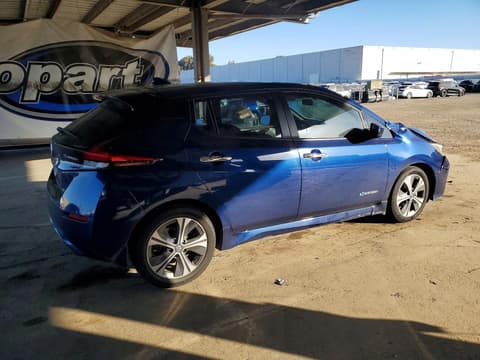 2018 Nissan Leaf, VIN 1N4AZ1CP1JC308423. Фото 3 з 6 з аукціону Copart. Каталог авто зі США OpenDataCar.