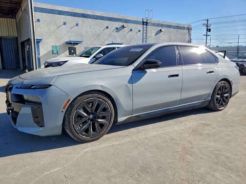 2025 Bmw i7, VIN WBY43EJ04SCT76687. Фото 1 из 6 с аукциона Copart. Каталог авто из США OpenDataCar.