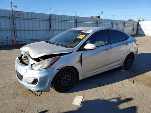 2014 Hyundai Accent, VIN KMHCT4AE8EU708496. Zdjęcie 1 z 6 z aukcji Copart. Katalog aut z USA OpenDataCar.
