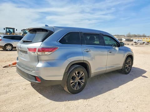 2016 Toyota Highlander, VIN 5TDKKRFH8GS144519. Фото 3 з 6 з аукціону Copart. Каталог авто зі США OpenDataCar.