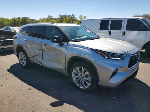 2023 Toyota Highlander, VIN 5TDKDRAH4PS009362. Фото 4 з 6 з аукціону Copart. Каталог авто зі США OpenDataCar.