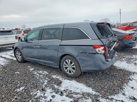 2017 Honda Odyssey, VIN 5FNRL5H32HB014781. Фото 2 з 6 з аукціону Copart. Каталог авто зі США OpenDataCar.