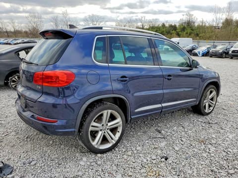 2016 Volkswagen Tiguan, VIN WVGAV7AXXGW075379. Фото 3 из 6 с аукциона Copart. Каталог авто из США OpenDataCar.